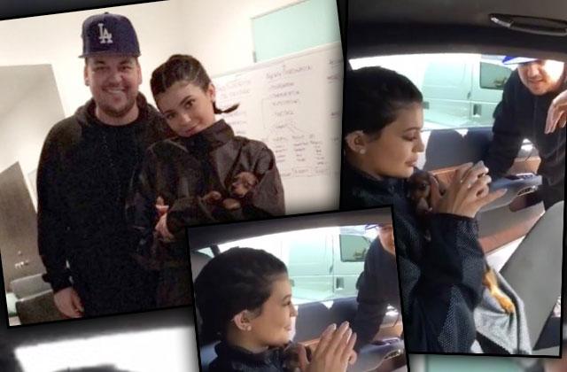 Rob Kardashian Kylie Jenner Reconcile Snapchat