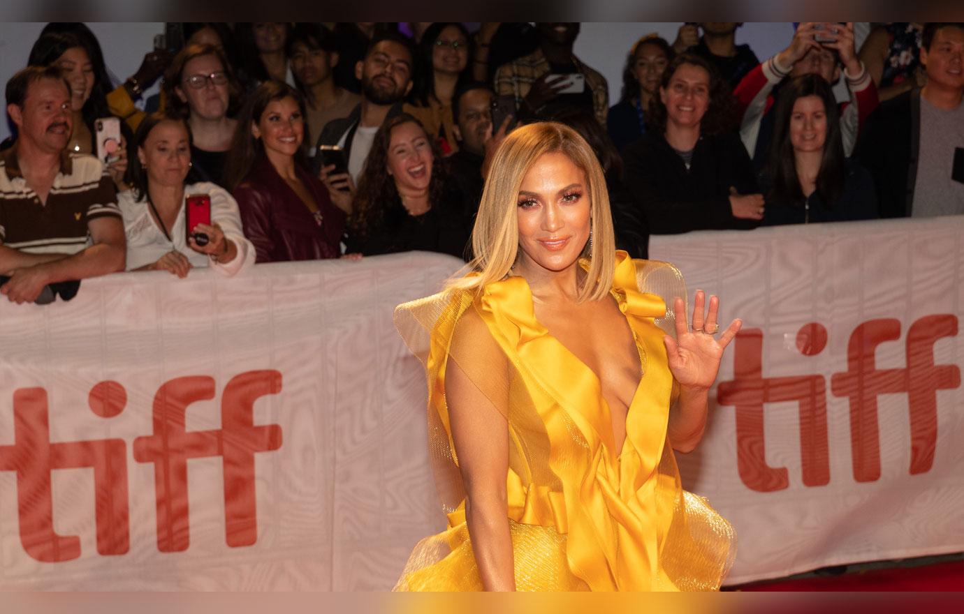 Jennifer Lopez And Alex Rodriguez Attend The "Hustlers" premiere