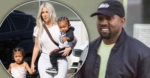 Kanye West Smiles After Baby Chicago