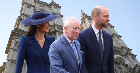 Photo of King Charles, Prince William and Princess Catherine
