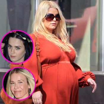 Jessica Simpson's Pregnancy Has Other Stars 'Anxious' And 'Frightened'