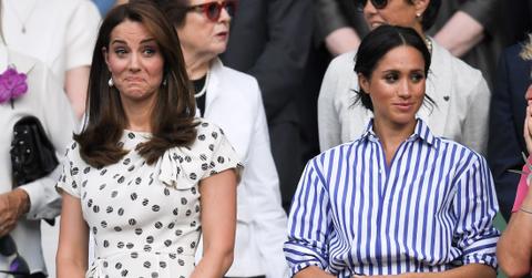 Kate Middleton and Meghan Markle