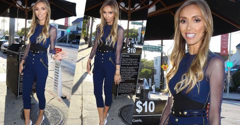 Giuliana Rancic Scary Skinny Pantsuit