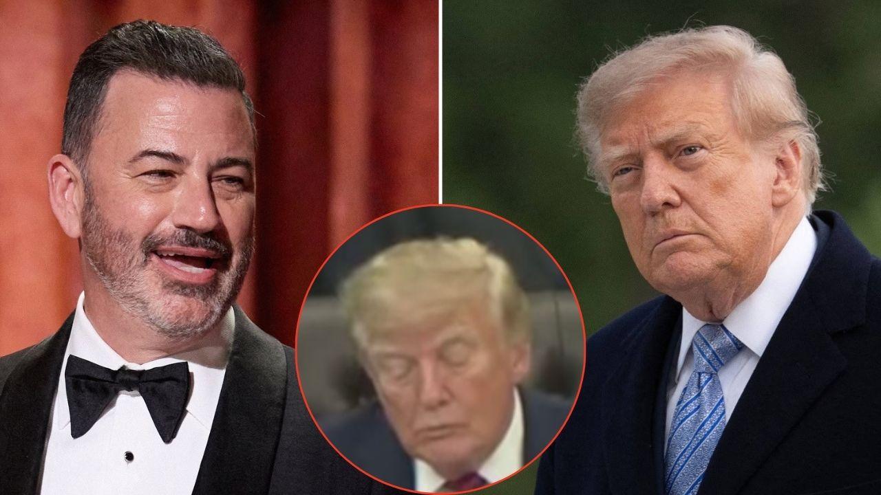 picture of Jimmy Kimmel and Donald Trump