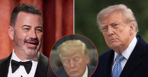 picture of Jimmy Kimmel and Donald Trump