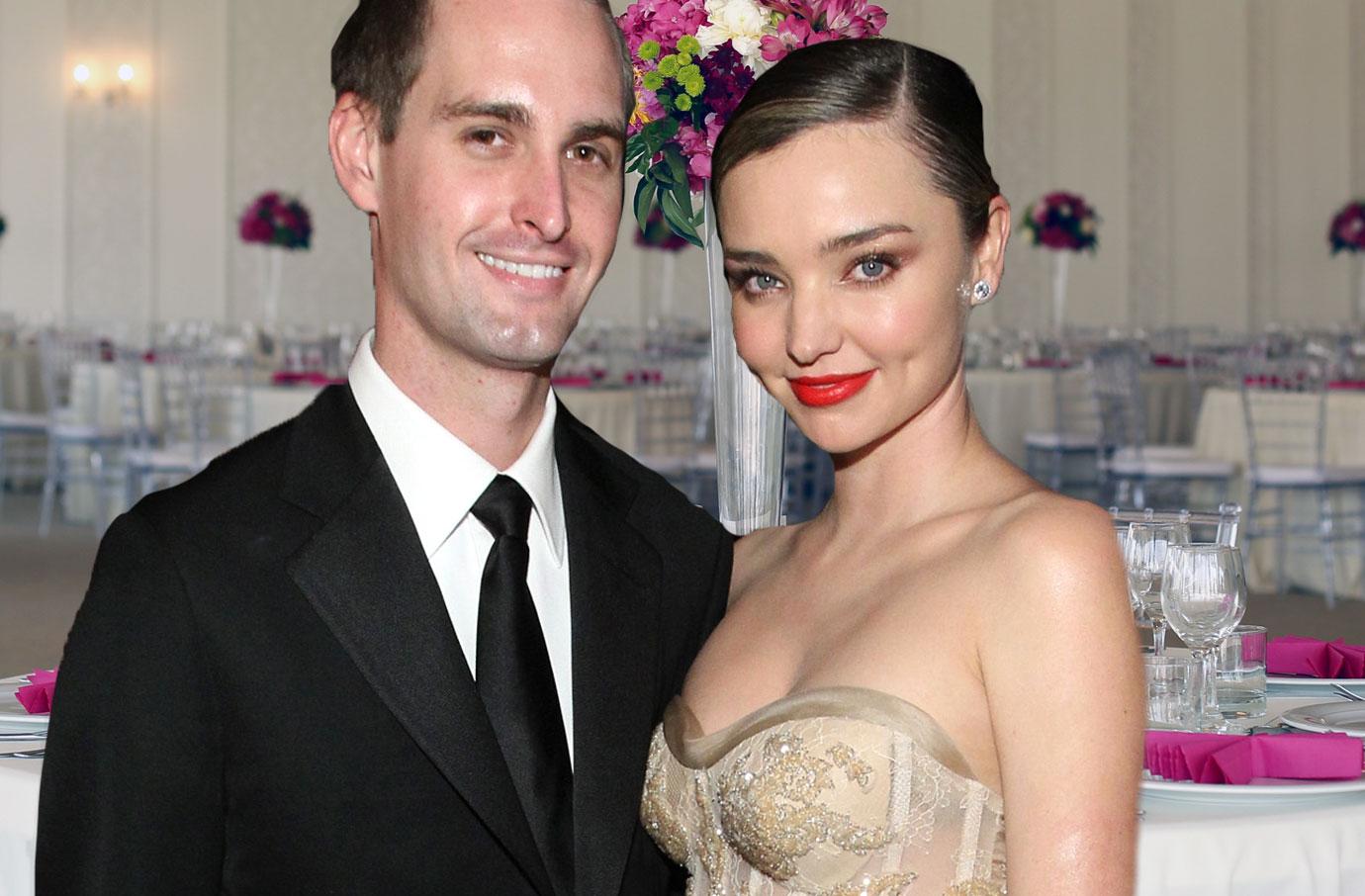 //miranda kerr evan spiegel wedding ceremony pics pp