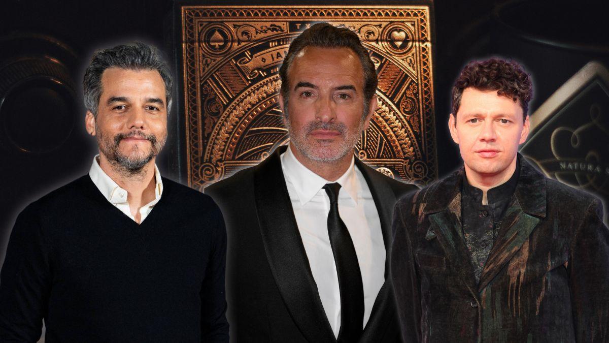 Photo of Wagner Moura, Jean Dujardin and Christian Friedel