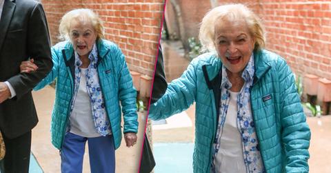 Betty White Runs Errands Before 97th Birthday Photos