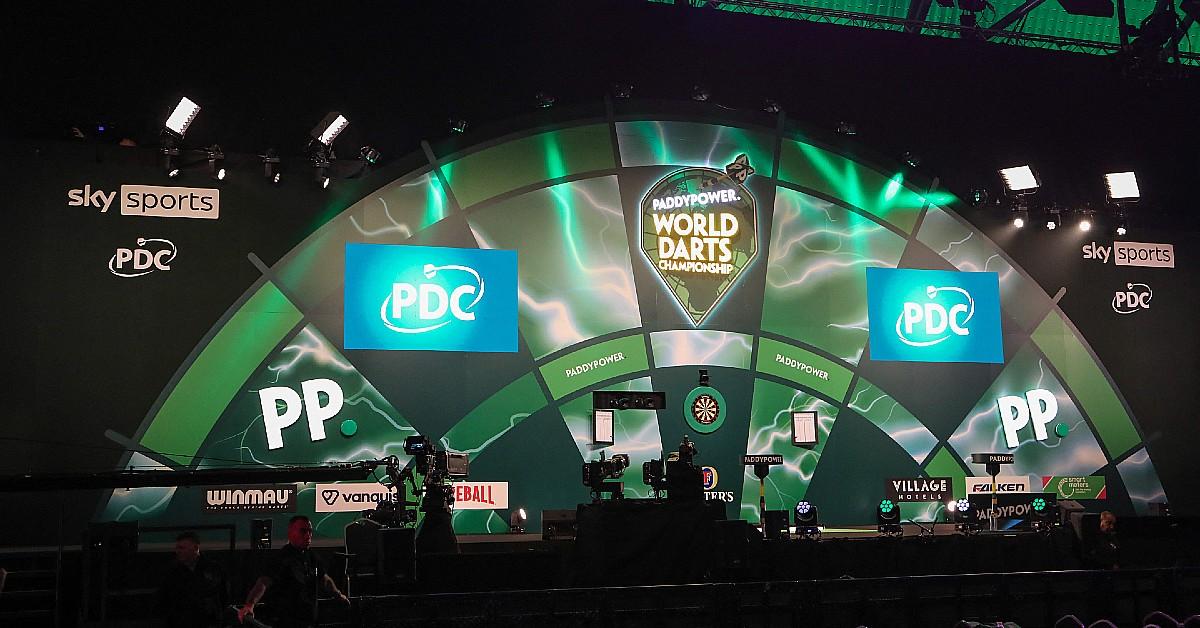 Photo of  World Darts Championship stage