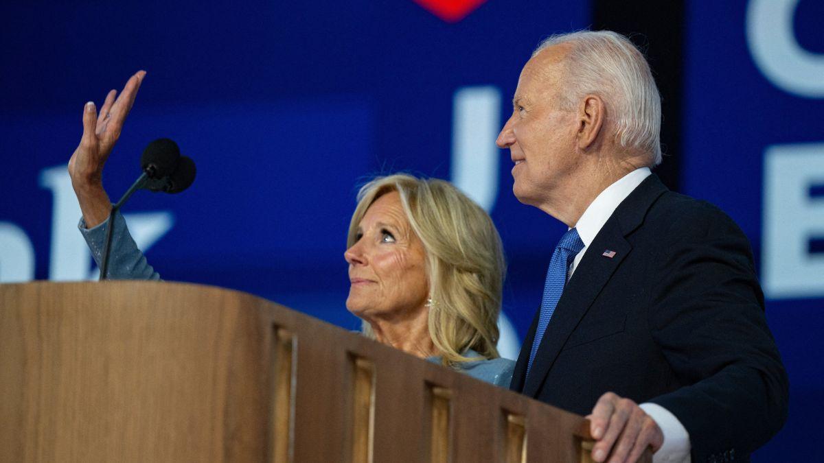 Jill Biden and Joe Biden 
