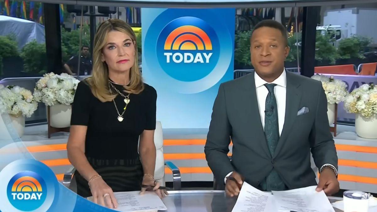 Photo of Savannah Guthrie and Craig Melvin