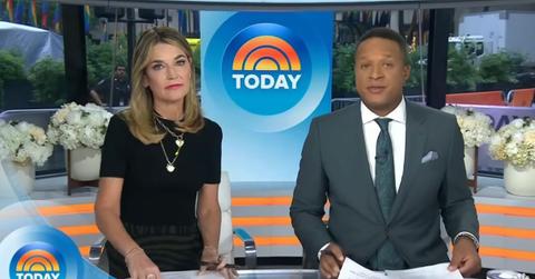 Photo of Savannah Guthrie and Craig Melvin