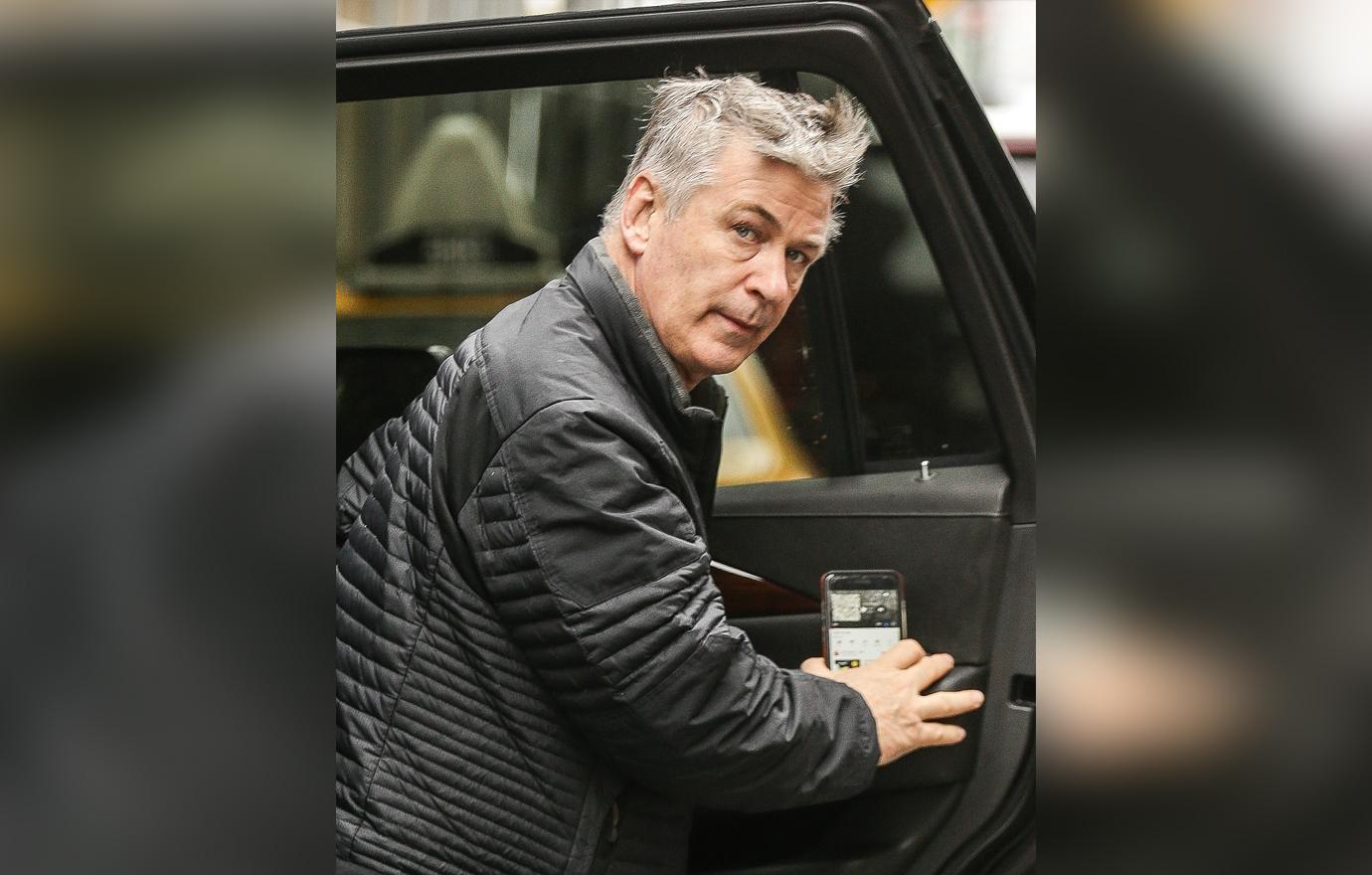 Alec Baldwin Crutches Hospital