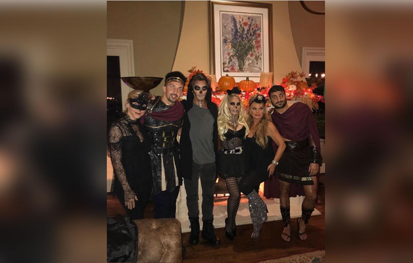 Halloween Celeb Costumes RHOBH Bash