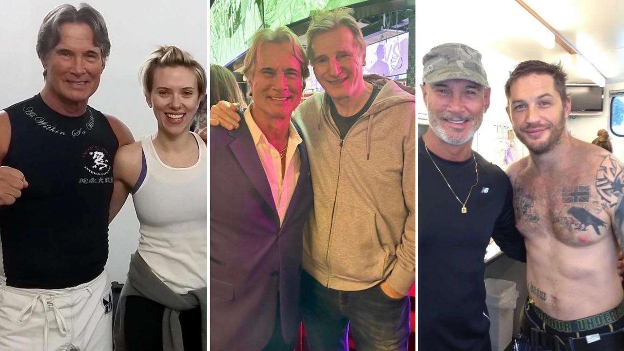 Richard Norton and celebrities