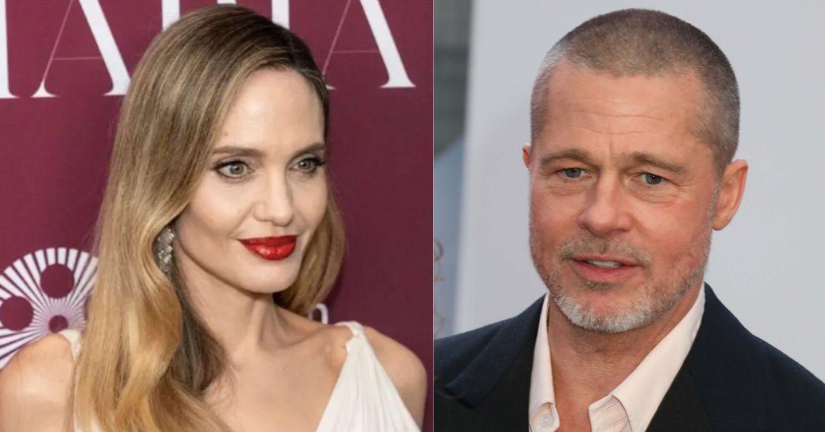 photo of angelina jolie and brad pitt