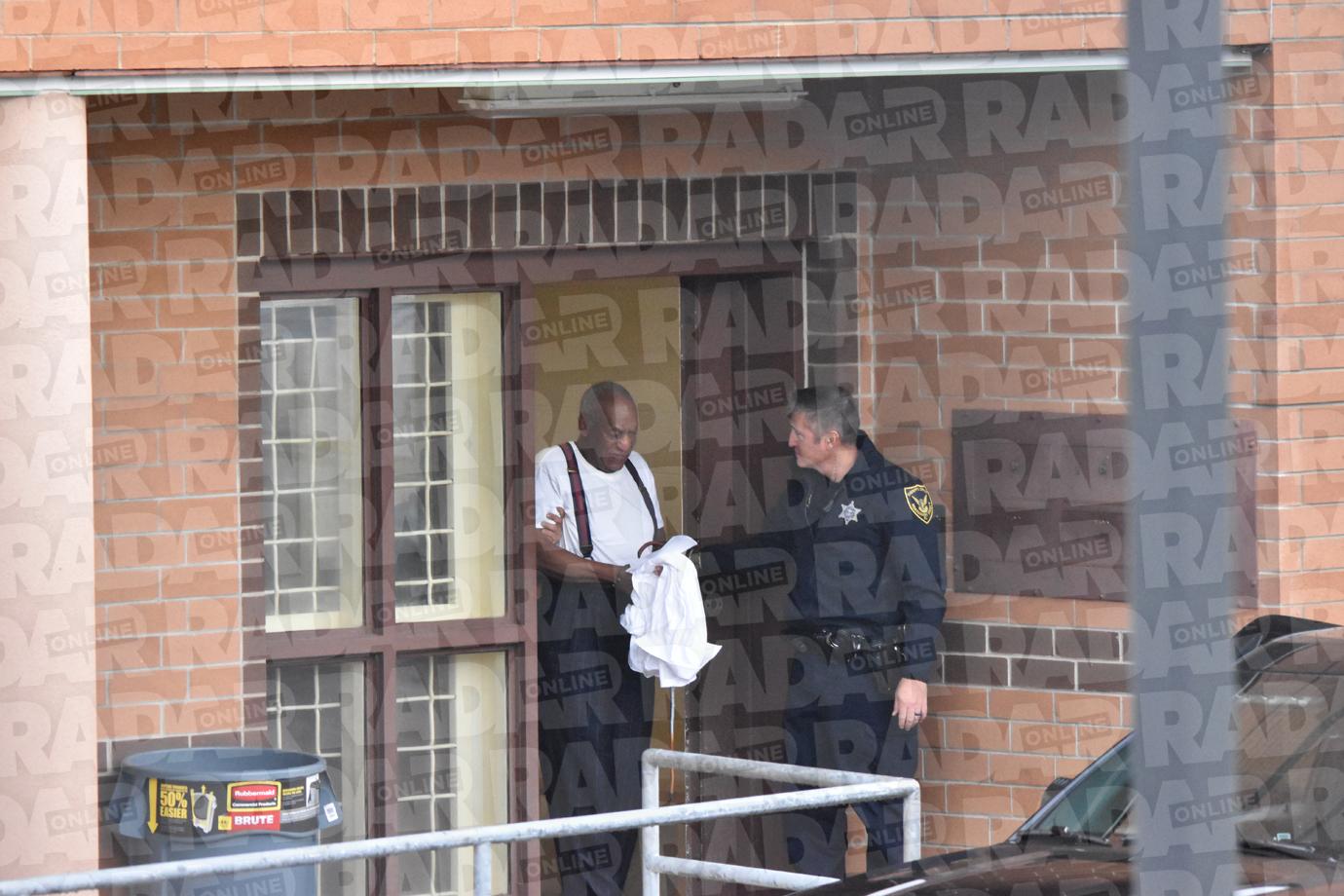 Bill Cosby Handcuffs Jail