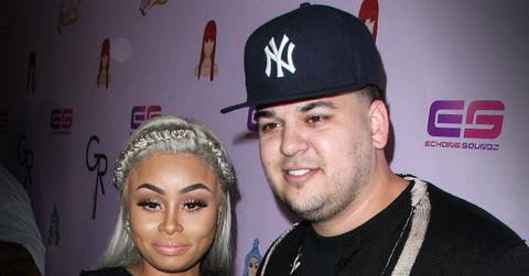 //Rob Kardashian Blac Chyna Godparents pp