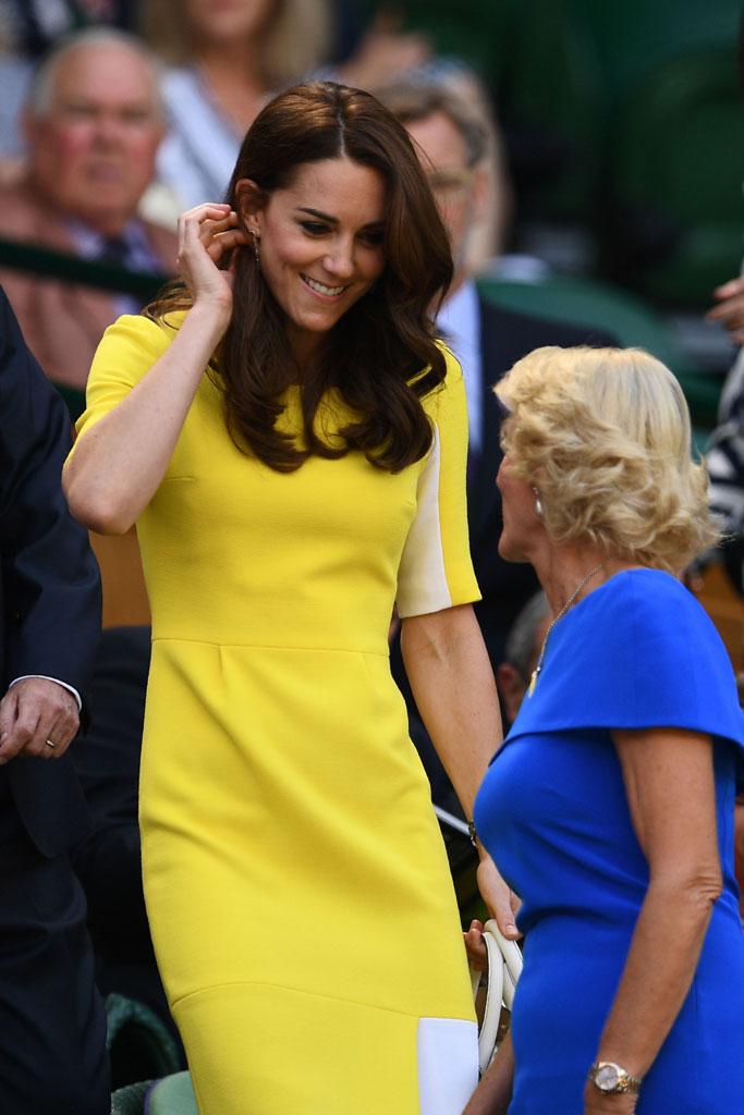 Kate Middleton Scary Skinny Legs Dress Wimbledon