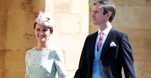 royal wedding pippa middleton pregnant baby bump photos