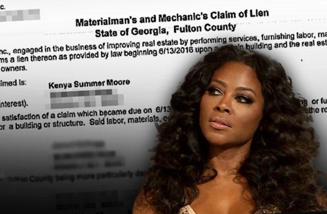 Kenya Moore moore manor porta potty scandal