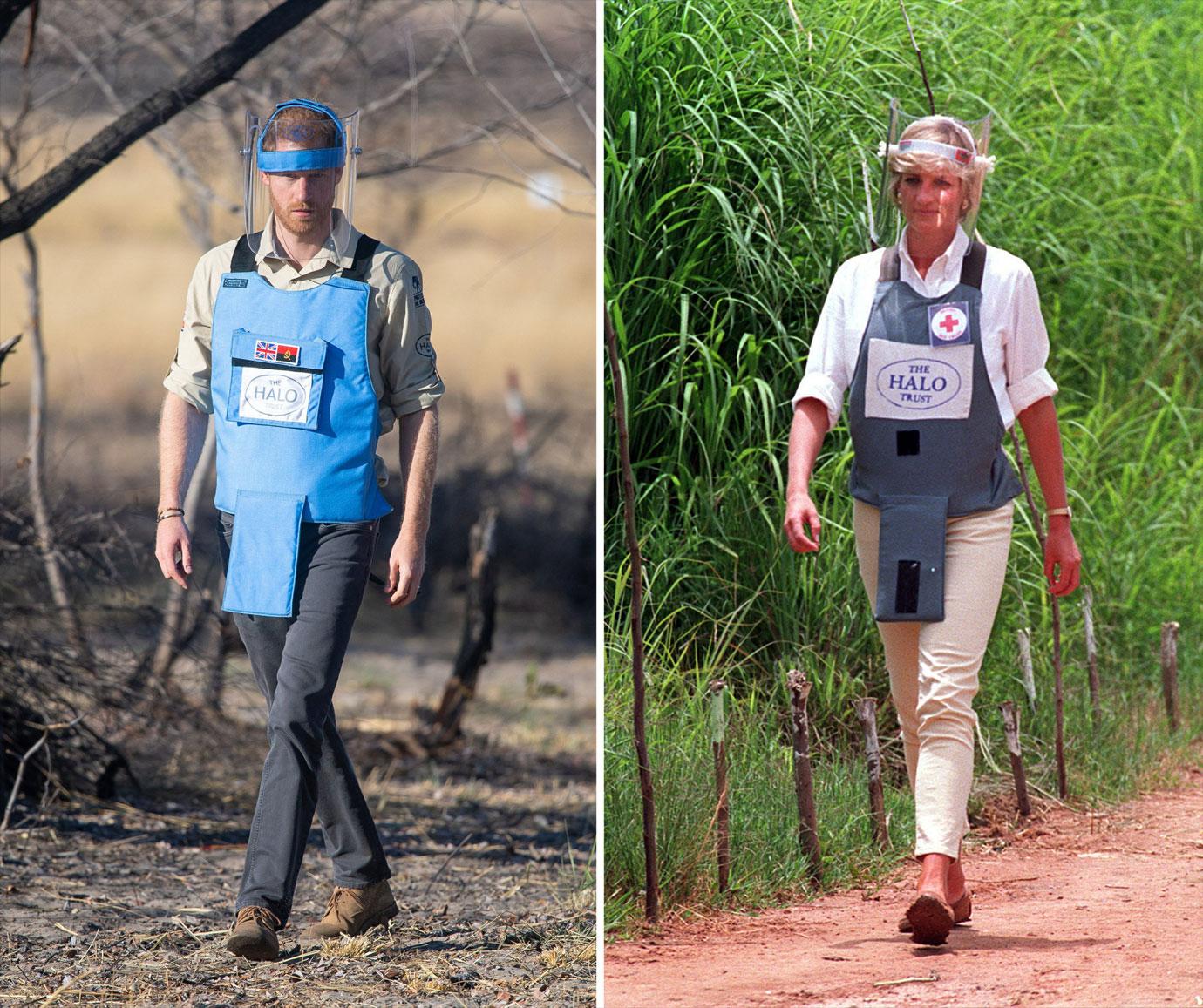 Prince Harry Follows Diana’s Footsteps With Angola Landmine Visit