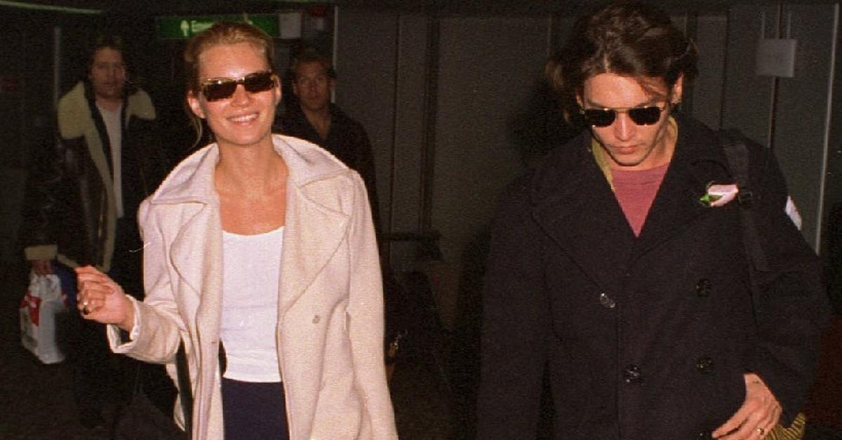 Photo of Kate Moss and Johnny Depp