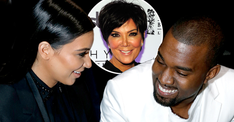 //kim kardashian kanye west kris jenner wide getty
