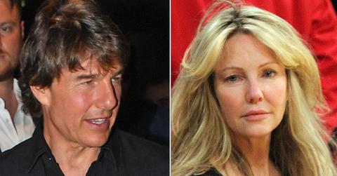 Composite photo of Tom Cruise and Heather Locklear.