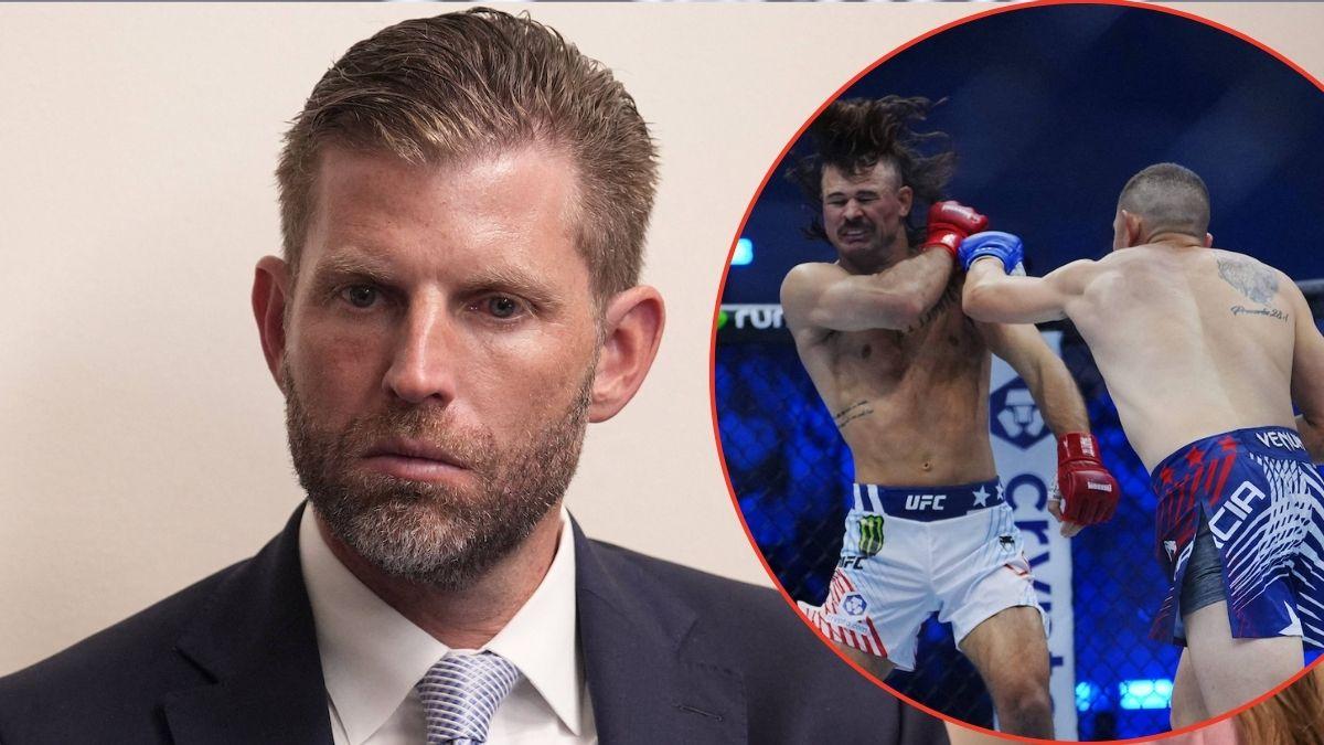 Photo of Eric Trump, UFC fight