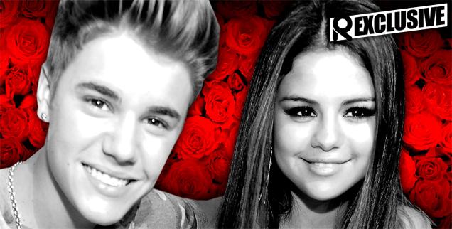 //justin bieber buys selena gomez  flowers wide