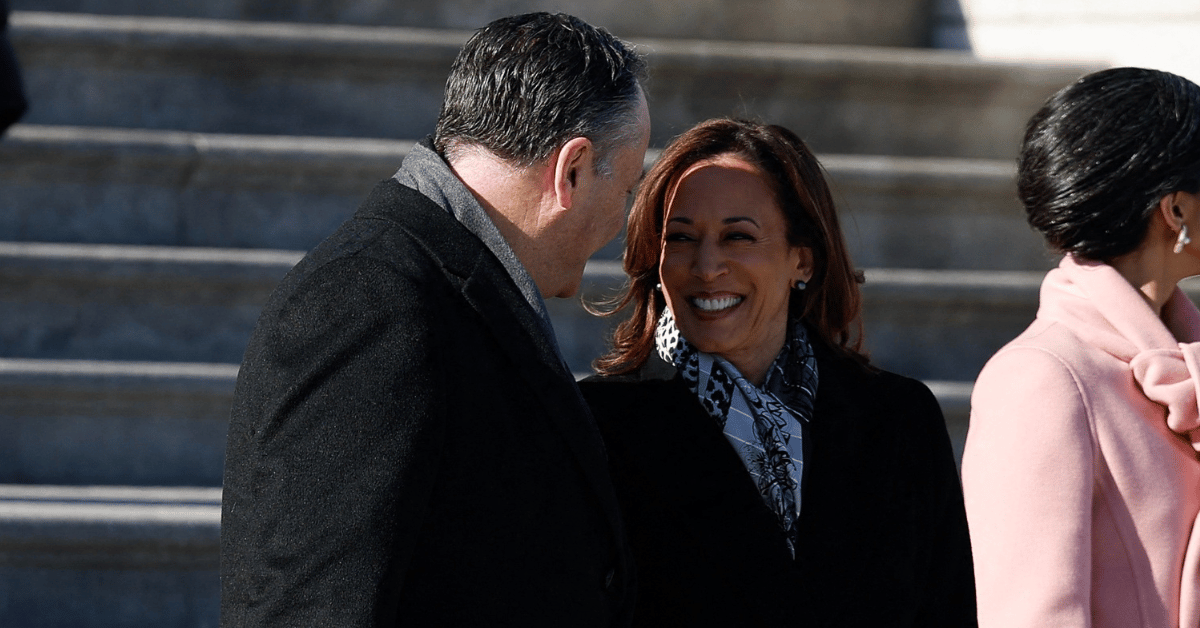 kamala harris marriage crisis doug emhoff dead weight