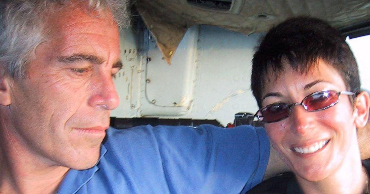 Photo of Jeffrey Epstein and Ghislaine Maxwell