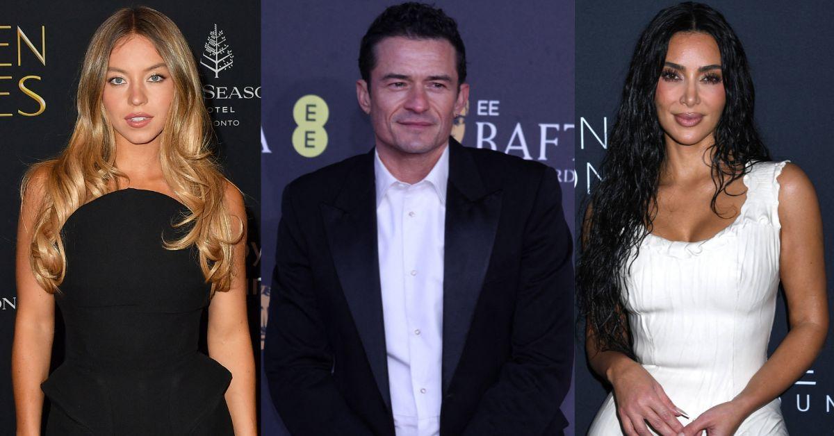Bloom was spotted flirting with Sydney Sweeney and Kim Kardashian at Jeff Bezos' Venice wedding.