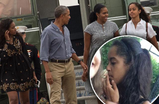 President Obama Scolds Daughter Malia Over 'Pot' Smoking Scandal