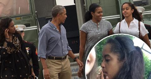 President Obama Scolds Partying Daughter Malia Pot Smoking