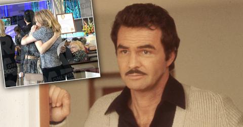 burt Reynolds funeral photos family friends sally field mourn photos