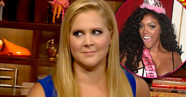 WWHL Amy Schumer Calls Porsha Williams Train Wreck