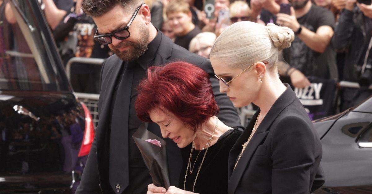 picture of Jack Osbourne, Sharon Osbourne and Kelly Osbourne