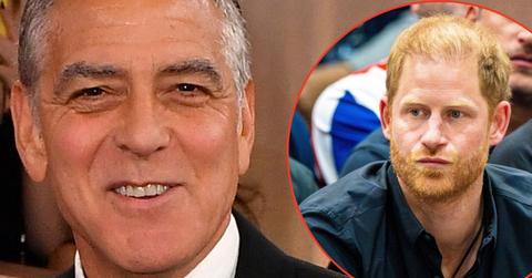 photo of George Clooney and Prince Harry