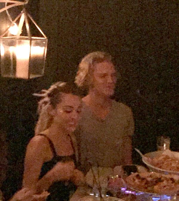 Miley Cyrus Has Romantic Dinner Date With Cody Simpson