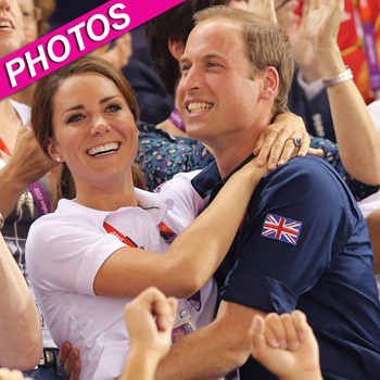 //kate william pda olympics