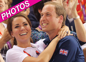 //kate william pda olympics