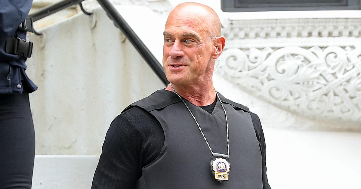 christopher meloni law order set photos crew member shot murdered