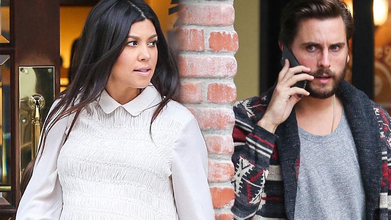 //kourtney kardashian scott disick spies