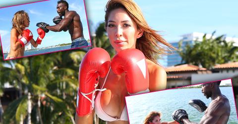 //Farrah Abraham Boxing Bikini Yacht pp