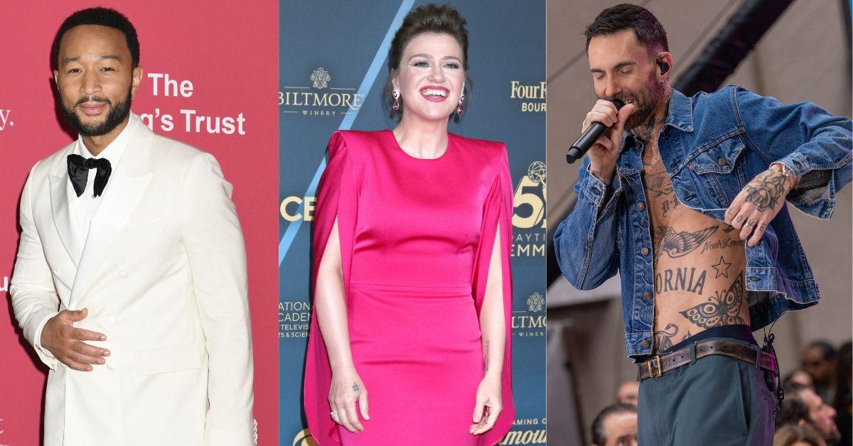 John Legend and Adam Levine will reunite with Clarkson for season 29 of 'The Voice.'