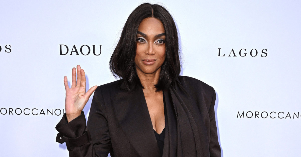 tyra banks sparks plastic surgery rumors after unrecognizable look