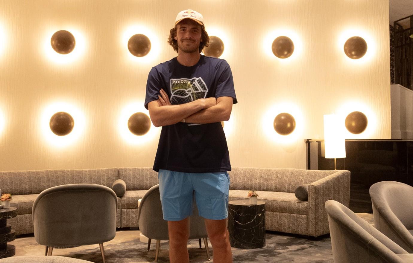 stefanos tsitsipas at ritz carlton south beach