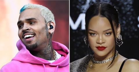 Chris Brown Shows Ex Rihanna Love During Her Super Bowl Halftime Show